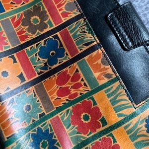 Patricia Nash purse, feels like suede inside